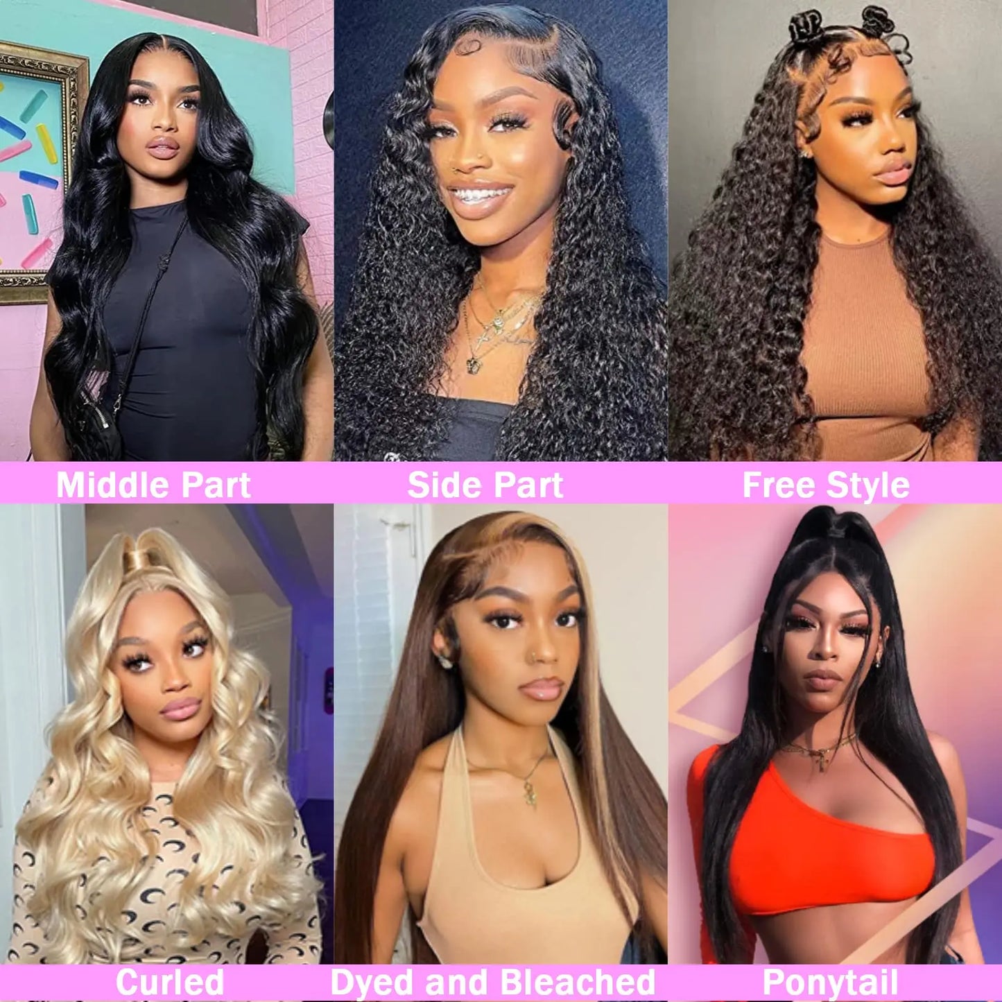 200 Density 13x4 13x6 HD Transparent Straight Lace For Black Women. - BLAKESTORE-NG