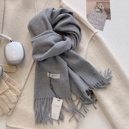Winter Wool Scarf For Women