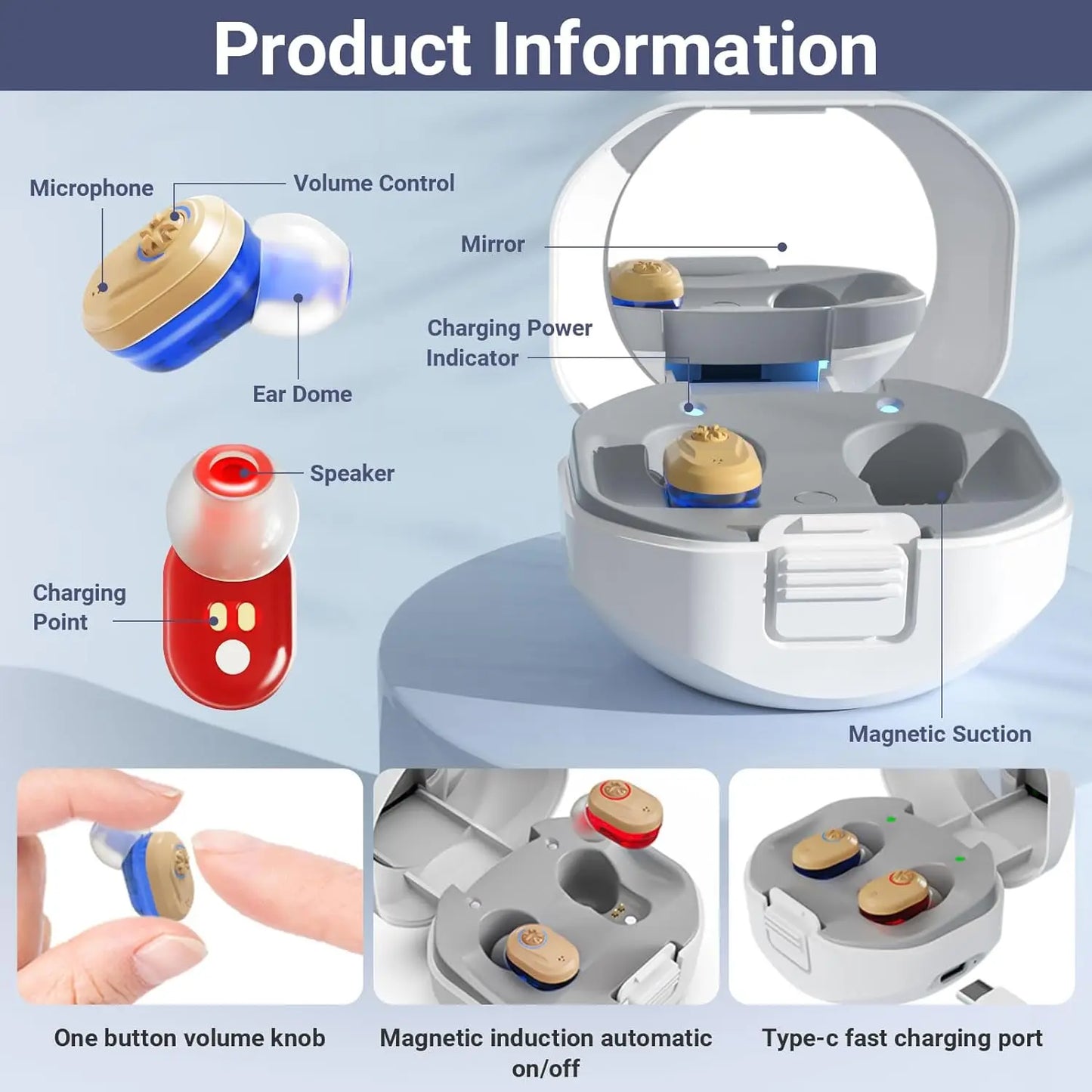 Hearing aid for the Elderly. - BLAKESTORE-NG