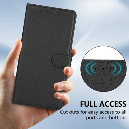 Wallet With Card Slot Photo Frame Stand Magnetic Flip Leather Case For iPhone.