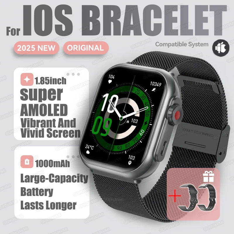 Android Smart Watch-Unisex 1.85-Inch.