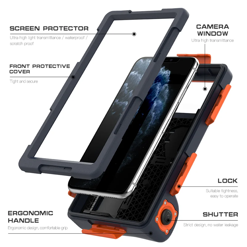 Diver waterproof Iphone Case.