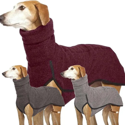 whippet italian greyhound fleece dog vest winter