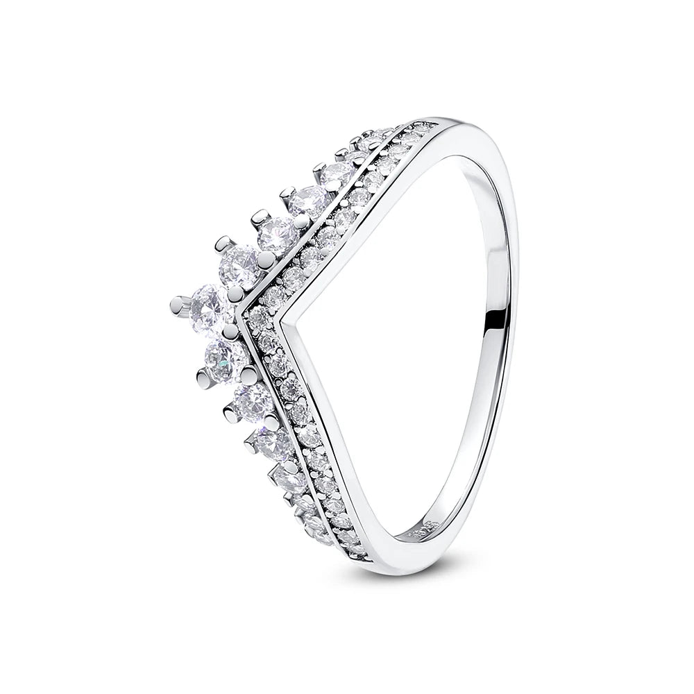 Love heart 925 Sterling Silver Rings For Women - BLAKESTORE-NG