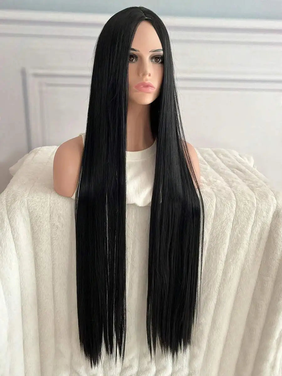 40-Inches synthetic wig.