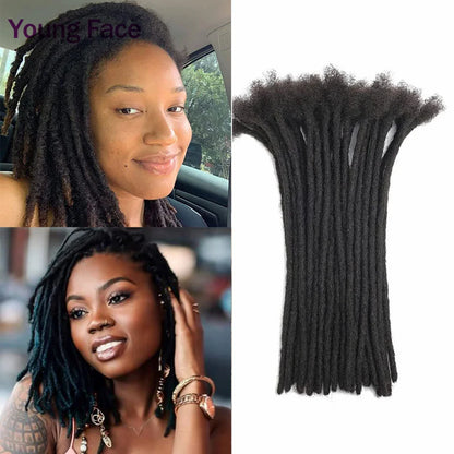 Dreadlock Extensions Real Human Hair.