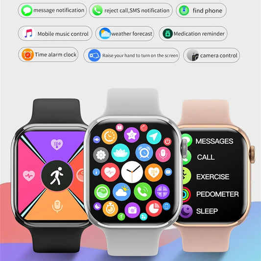 Men Smartwatch NFC GPS Tracker with  320*385 HD Screen. - BLAKESTORE-NG