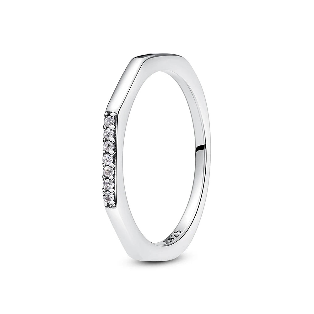 Love heart 925 Sterling Silver Rings For Women - BLAKESTORE-NG