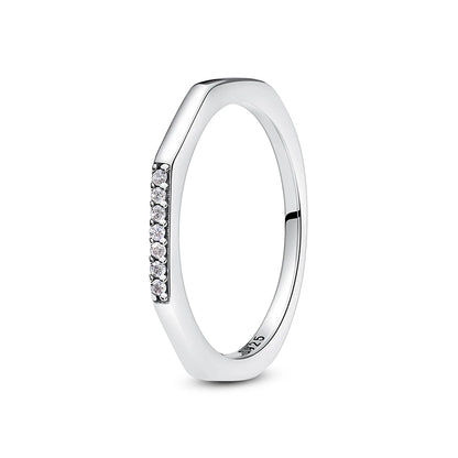 Love heart 925 Sterling Silver Rings For Women - BLAKESTORE-NG