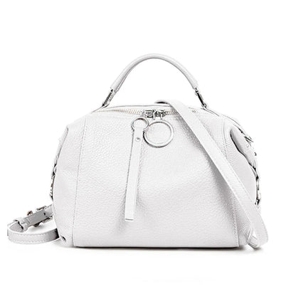 Zency Genuine Leather Cowhide Cross Body Bags.