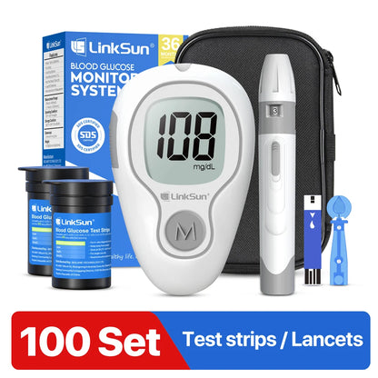 Blood Sugar Monitor. Glucose Meter G-425-3 Glucosemeter Kit