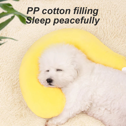 Little Pillow U-Shaped Neck Protector For Puppy.