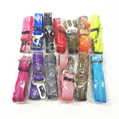 Elastic  Dog Car Seat Belt.