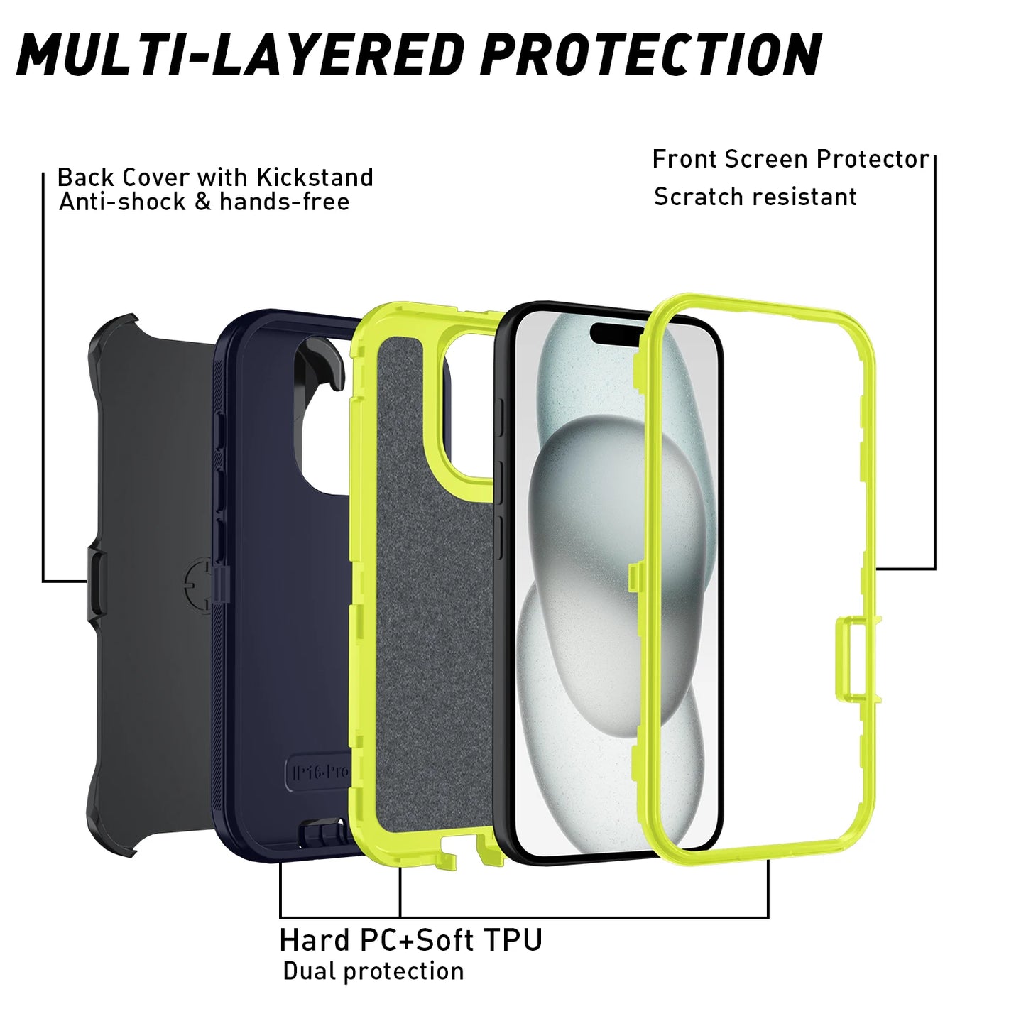 Armor Shockproof Defender IPhone Case