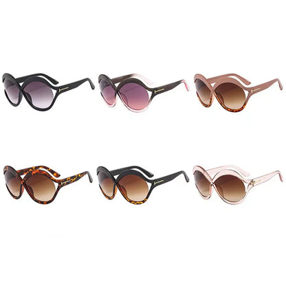 New Oversized Circular Frame Sunglasses for Women