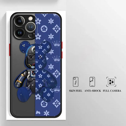 Fashionable Robot Bear Brand Phone Case.