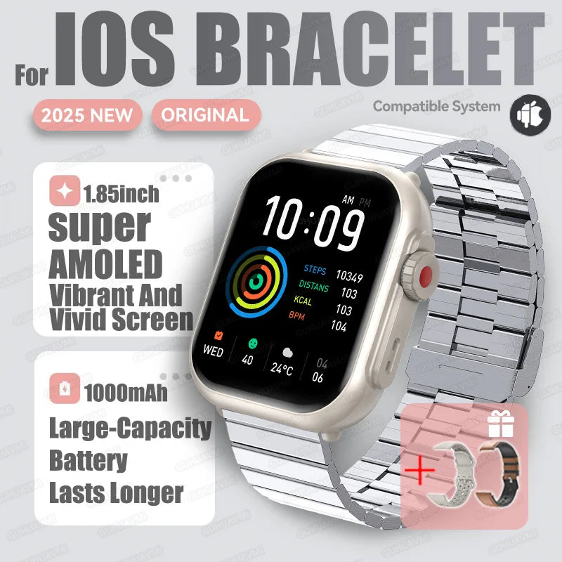 Android Smart Watch-Unisex 1.85-Inch.