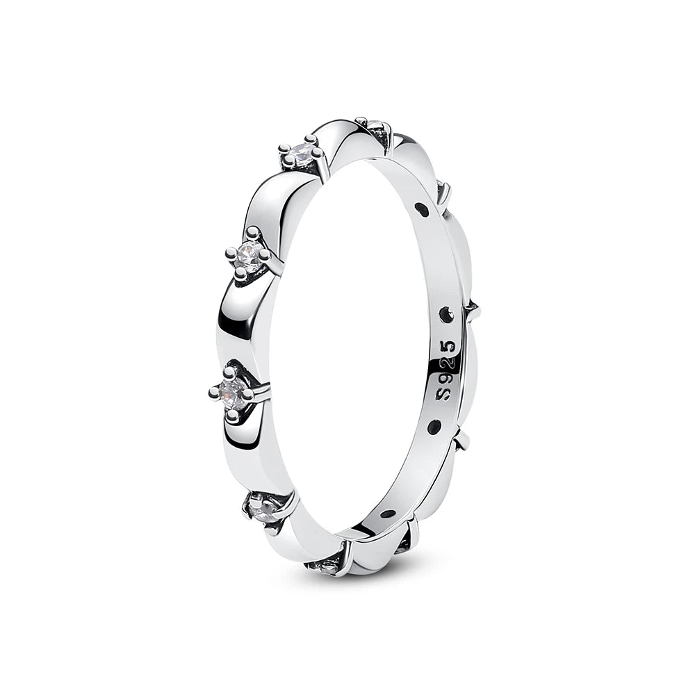 Love heart 925 Sterling Silver Rings For Women - BLAKESTORE-NG