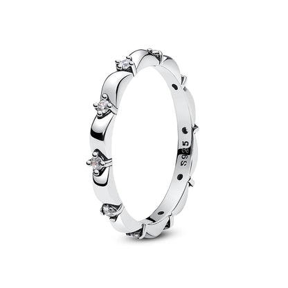 Love heart 925 Sterling Silver Rings For Women - BLAKESTORE-NG