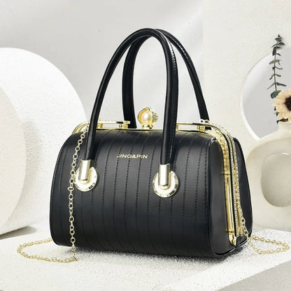 High-quality Exquisite Women's Boston Pillow Bag.