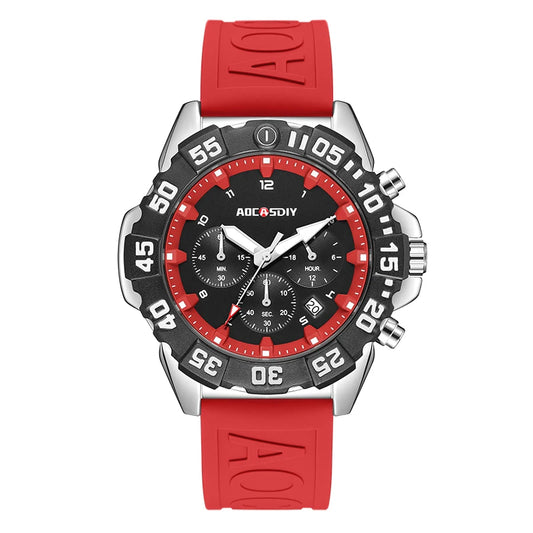 Luxury Men Clock Sport Watch.
