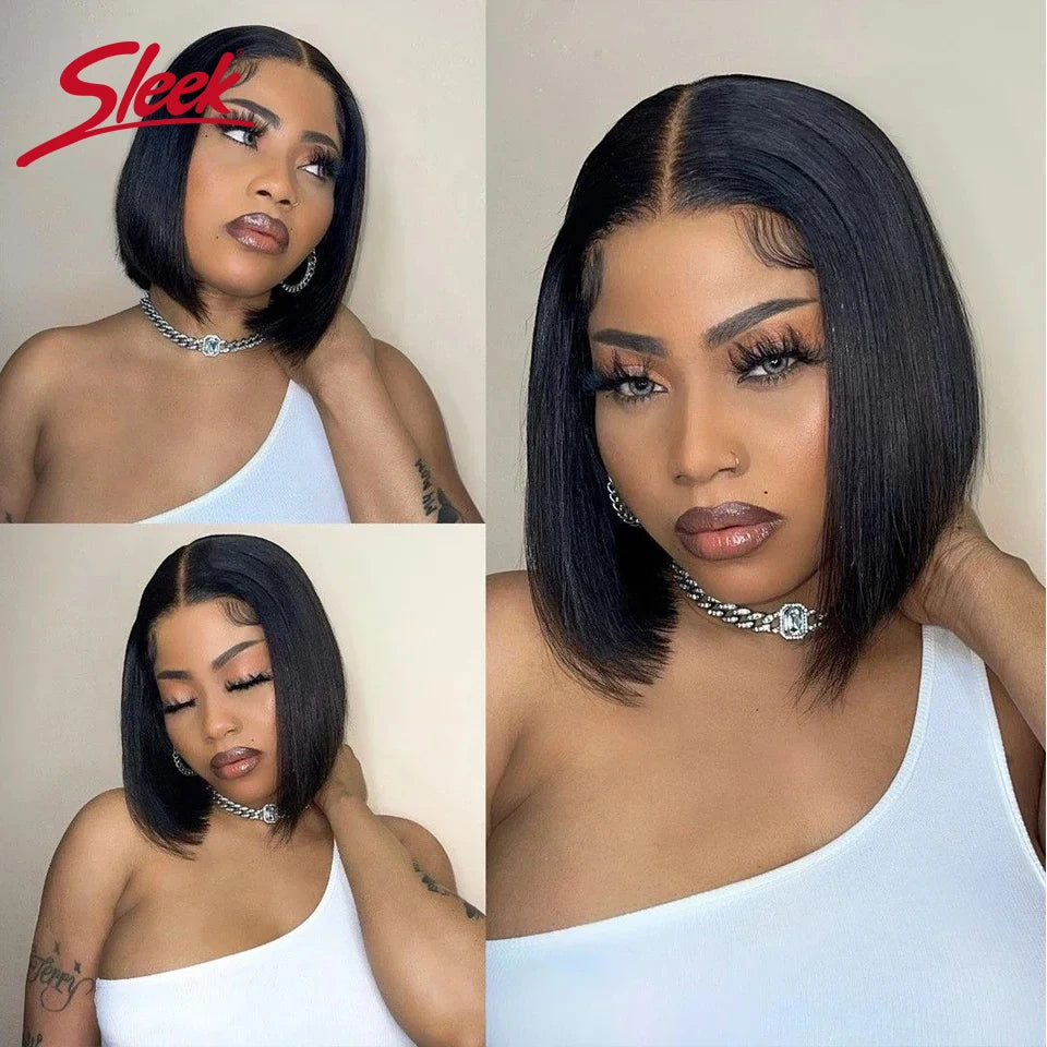 Brazilian Straight Lace Bob Wigs - BLAKESTORE-NG