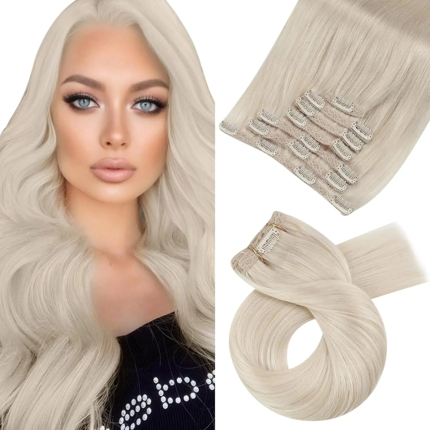 Moresoo Clip-in Hair Extensions.