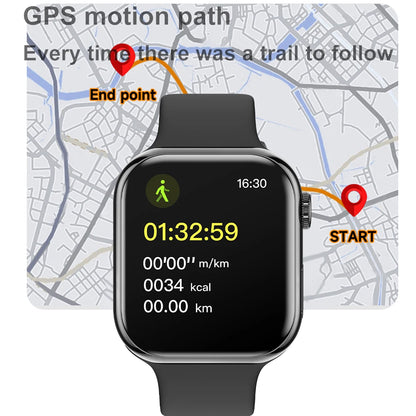 Smart Watch Always on Display GPS Sport Watches for Apple and Android Phones - BLAKESTORE-NG