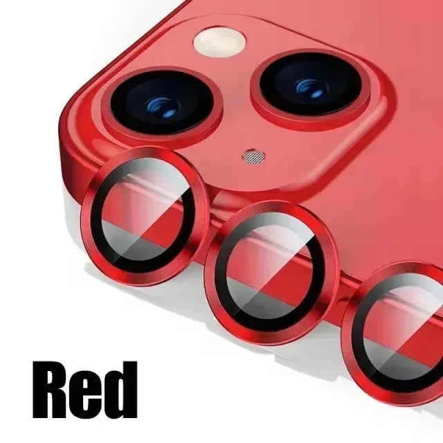 3Pcs Metal Lens Protector Glass for IPhone.