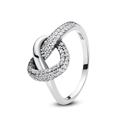 Love heart 925 Sterling Silver Rings For Women - BLAKESTORE-NG
