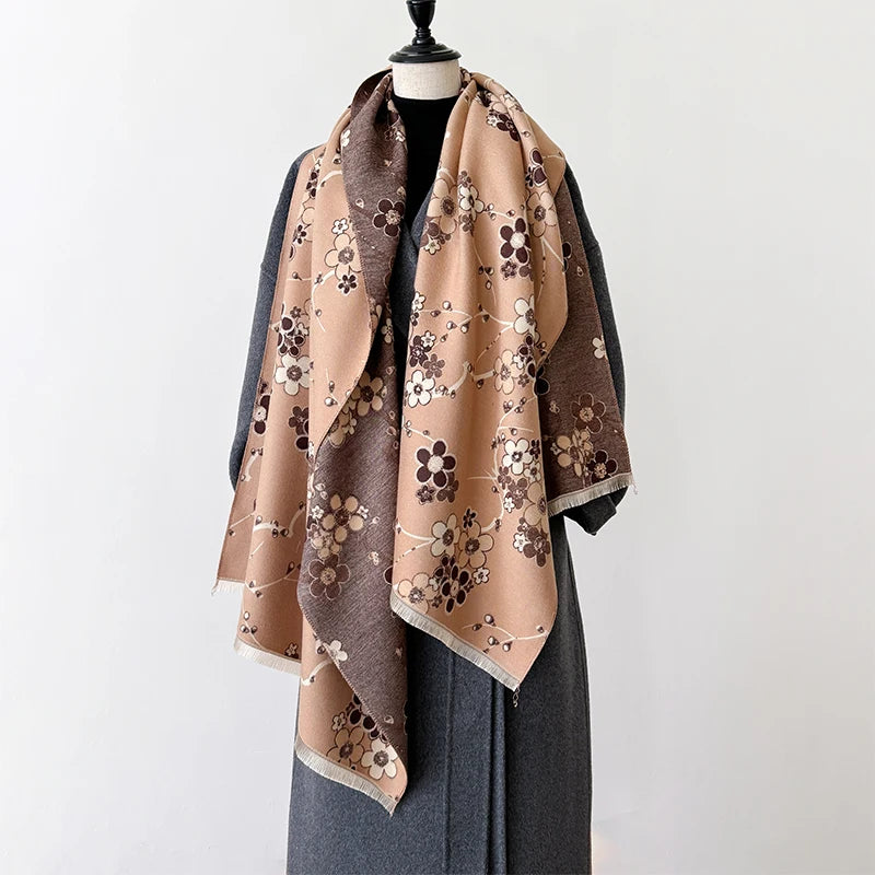 New Elegant Ladies' Jacquard Scarf.