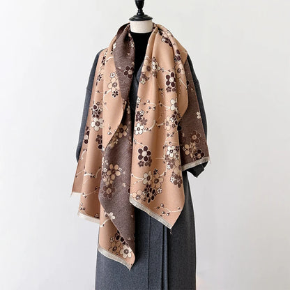 New Elegant Ladies' Jacquard Scarf.