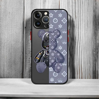 Fashionable Robot Bear Brand Phone Case.