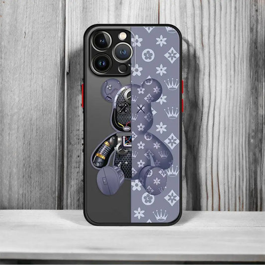 Fashionable Robot Bear Brand Phone Case.
