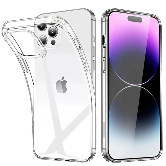 Transparent Silicone Iphone.