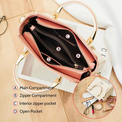 Large Tote Luxury Design Crossbody Purse.