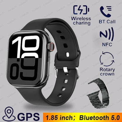 Smart Watch Always on Display GPS Sport Watches for Apple and Android Phones - BLAKESTORE-NG