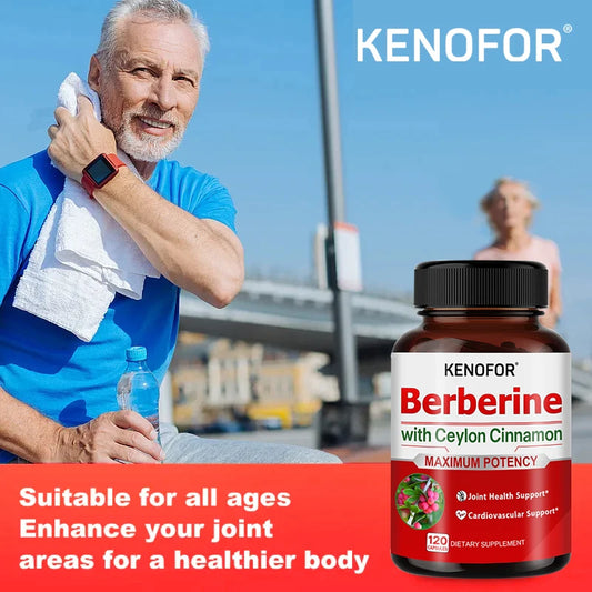 Berberine and Ceylon Cinnamon - Supports joints and cardiovascular system.
