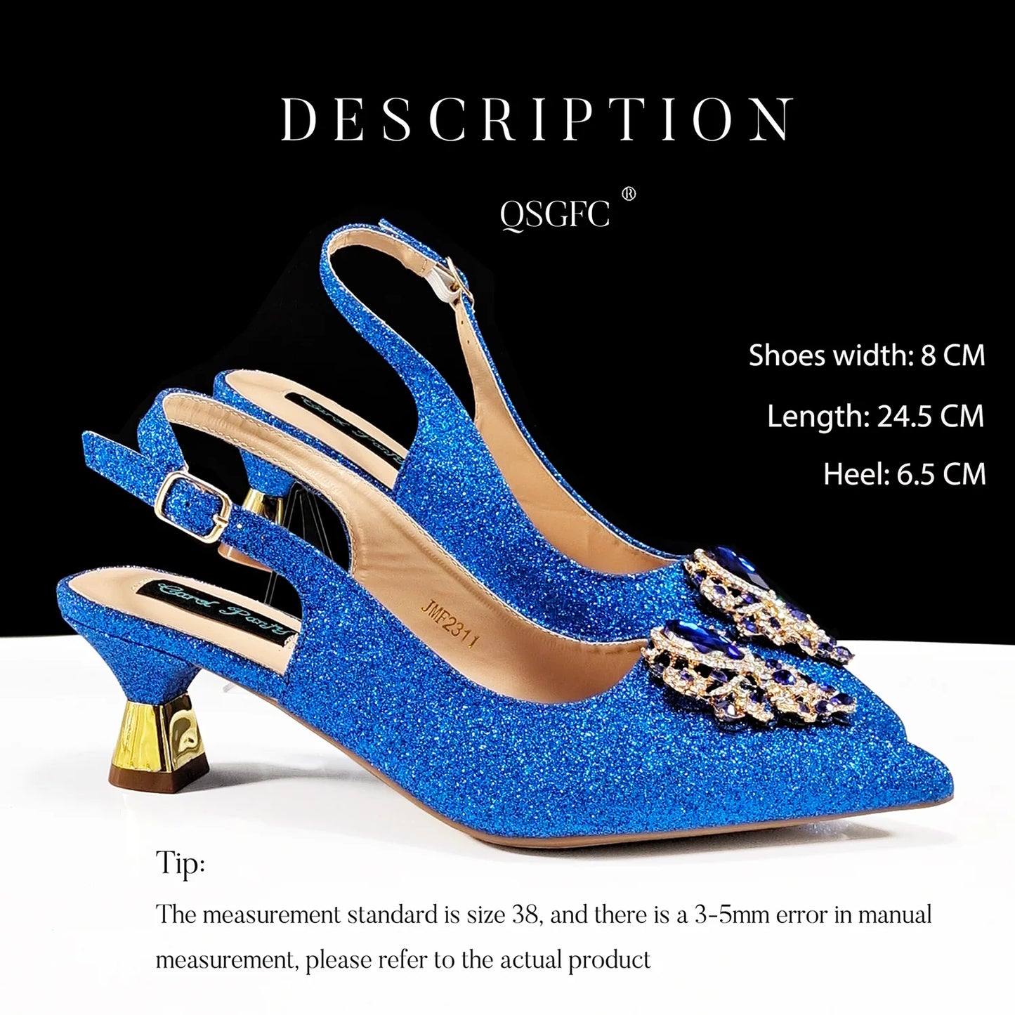 Women High Heels Sandal With Bag Set. Hot Selling INS Pointed-Toe Luxury Style.For Wedding Party