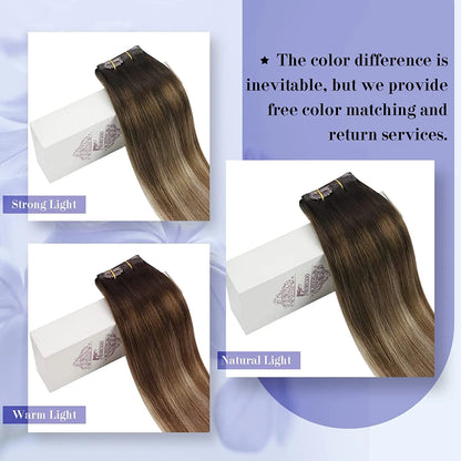 Moresoo Clip-in Hair Extensions.