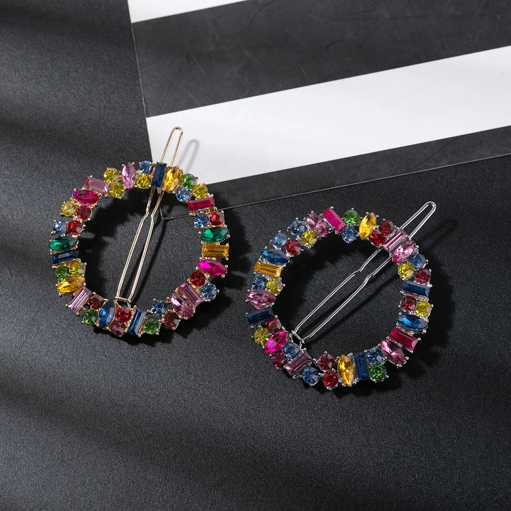 Metal Round Hair Clip.