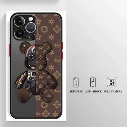 Fashionable Robot Bear Brand Phone Case.