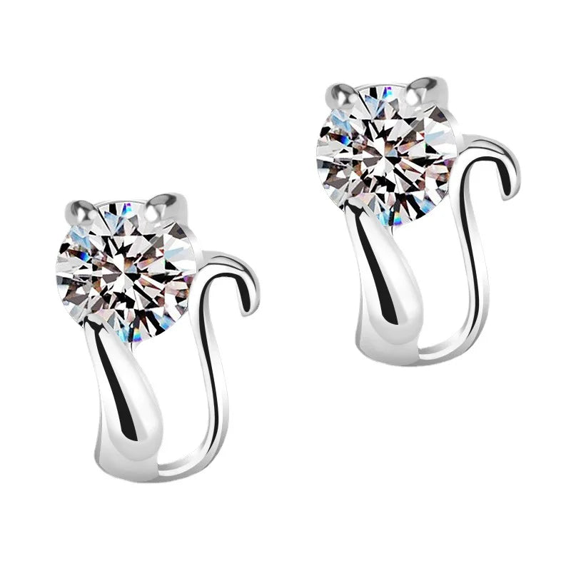 High Quality Silver Stud Earrings 925 For Women - BLAKESTORE-NG