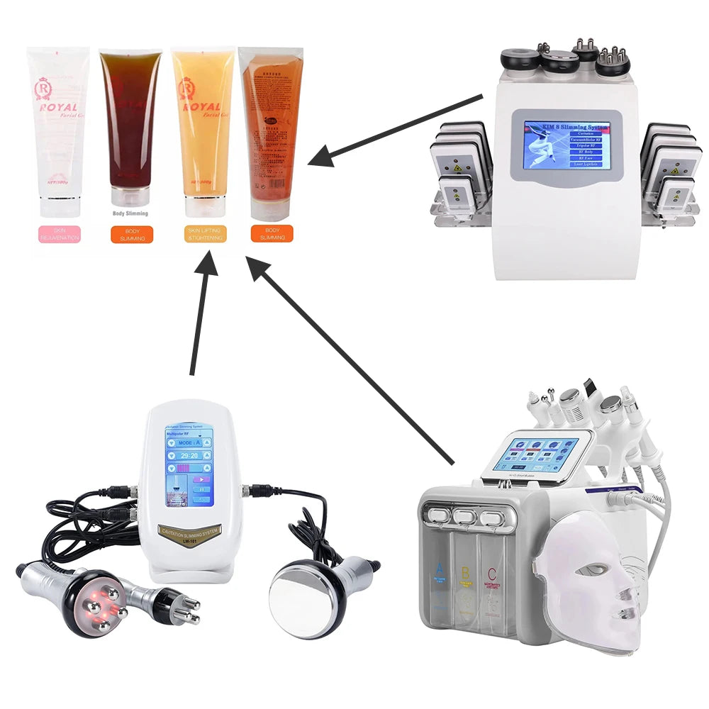 300g Beauty Machine Gel for Ultrasonic  Fat Burning Device.