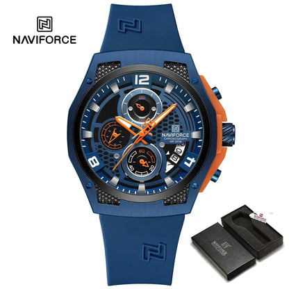 High Quality Luxury Original Men Watch with Silicone Strap. - BLAKESTORE-NG
