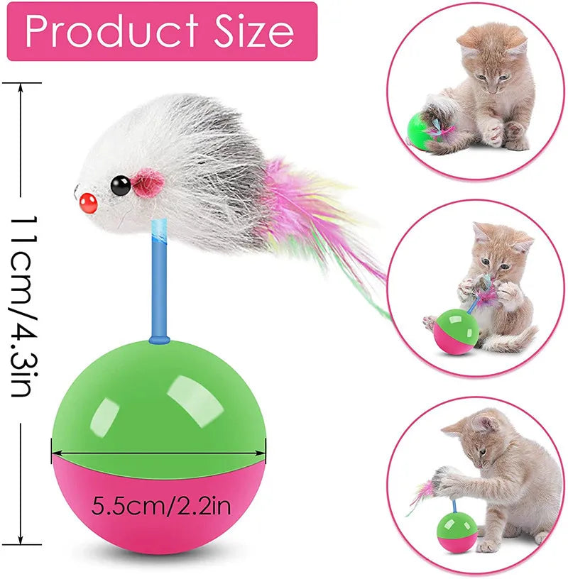 Cat mouse teasing Toy.