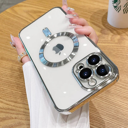 Magnetic Wireless Charging Clear Cover.