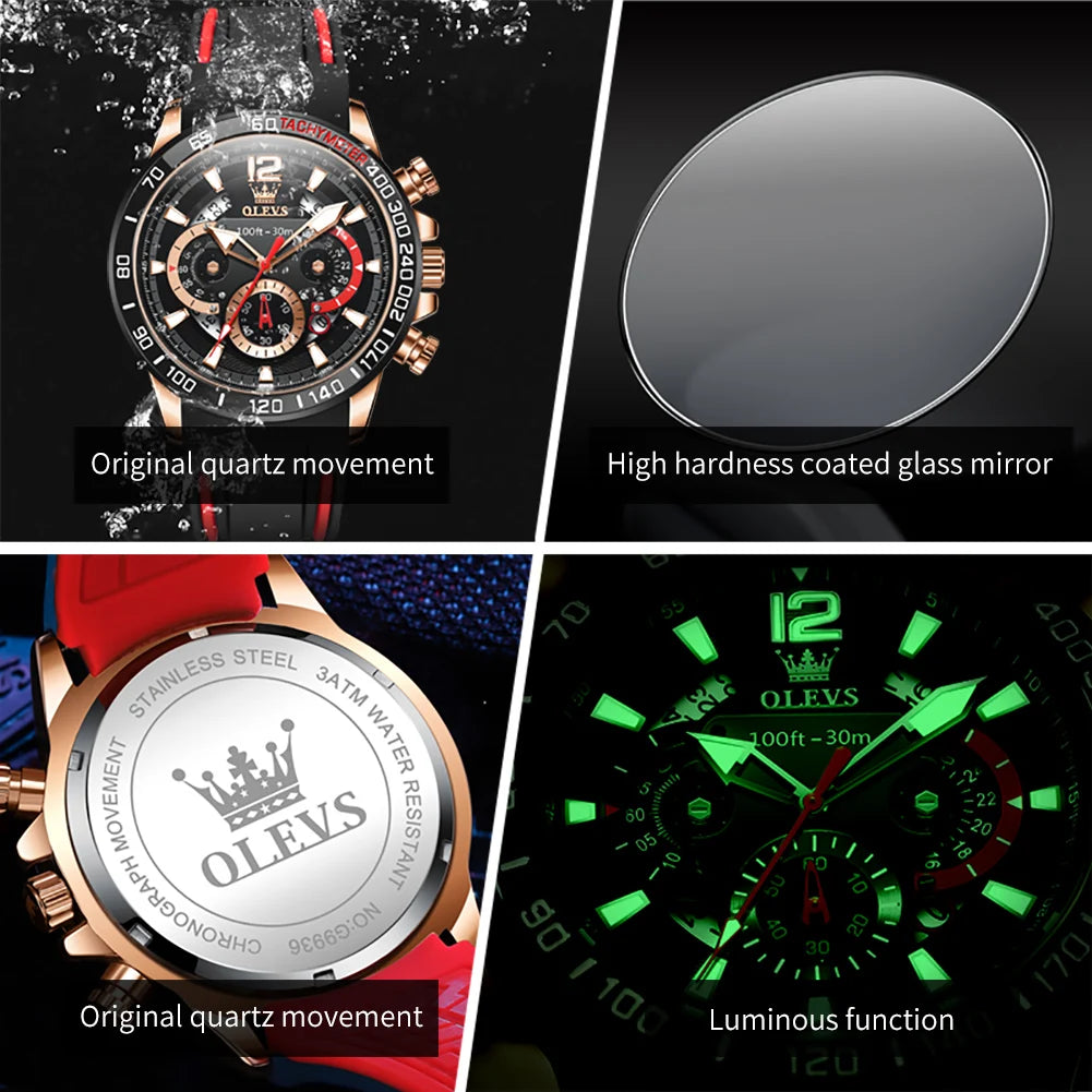 OLEVS Men's Watch Original Brand