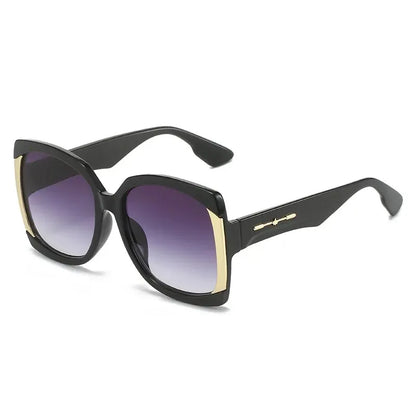 European and American Big square Frame Luxury Sunglasses.