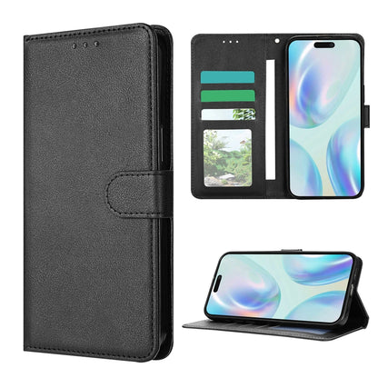Wallet With Card Slot Photo Frame Stand Magnetic Flip Leather Case For iPhone.